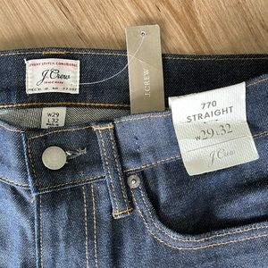 Men’s J.Crew jeans, size 29 x 32. NWT.
